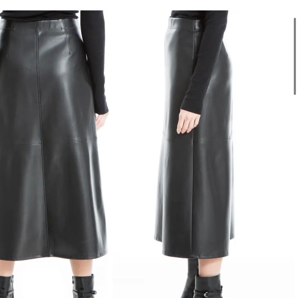 Leather skirt - Picture 2 of 2